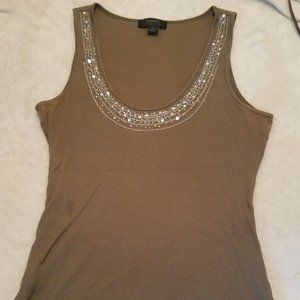 Olive green Tank Top